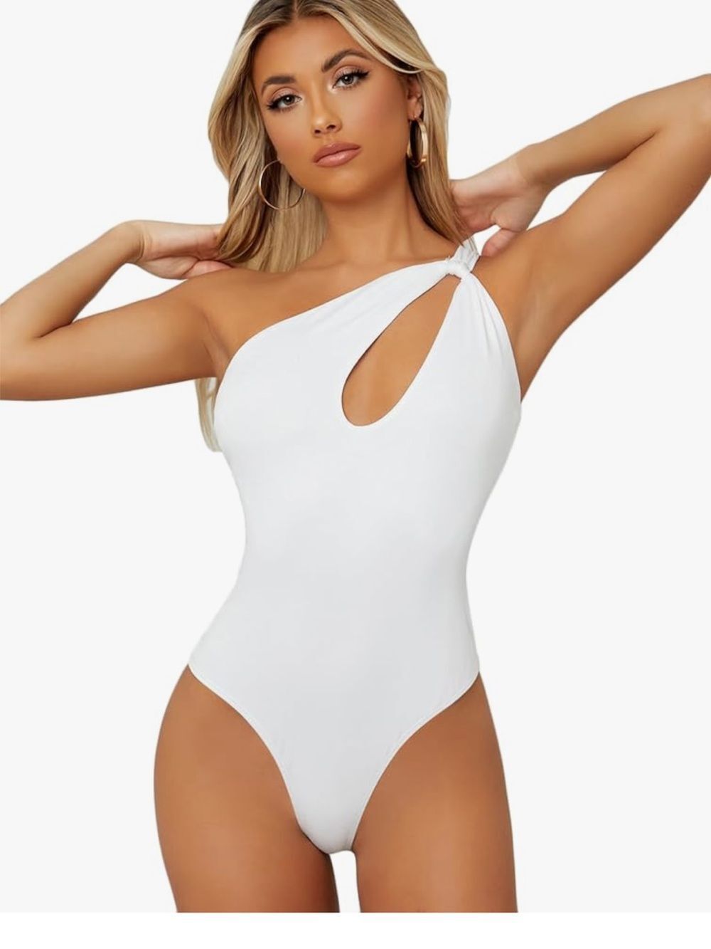 Black One-Piece Swimsuit/or body suit